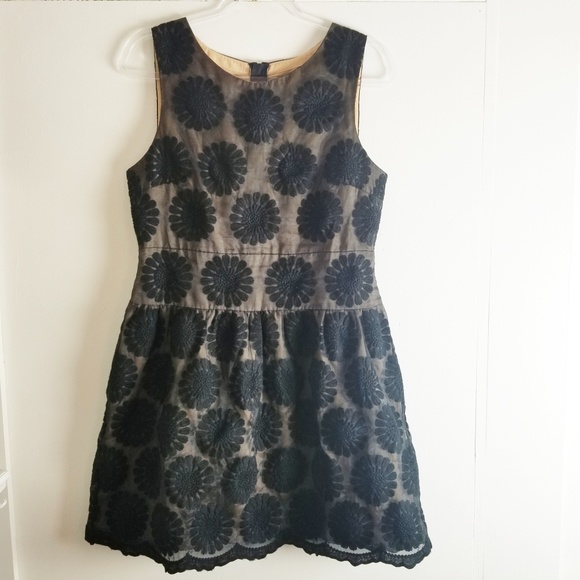 Anthropologie Leifsdottir Lace Bloom dress Sz 12 P - Picture 3 of 5